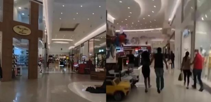 Homens invadem joalheria e dão tiros dentro do shopping SP Market, em SP