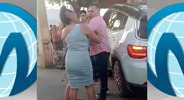 Delegado de Aurora se envolve num acidente e agride mulher