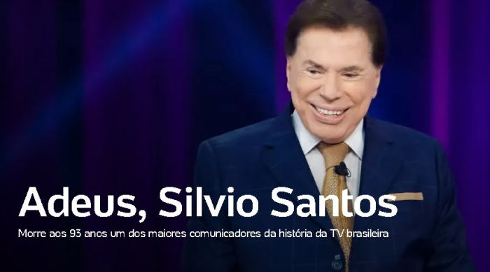 Silvio Santos, dono do SBT, morre aos 93 anos, anuncia emissora